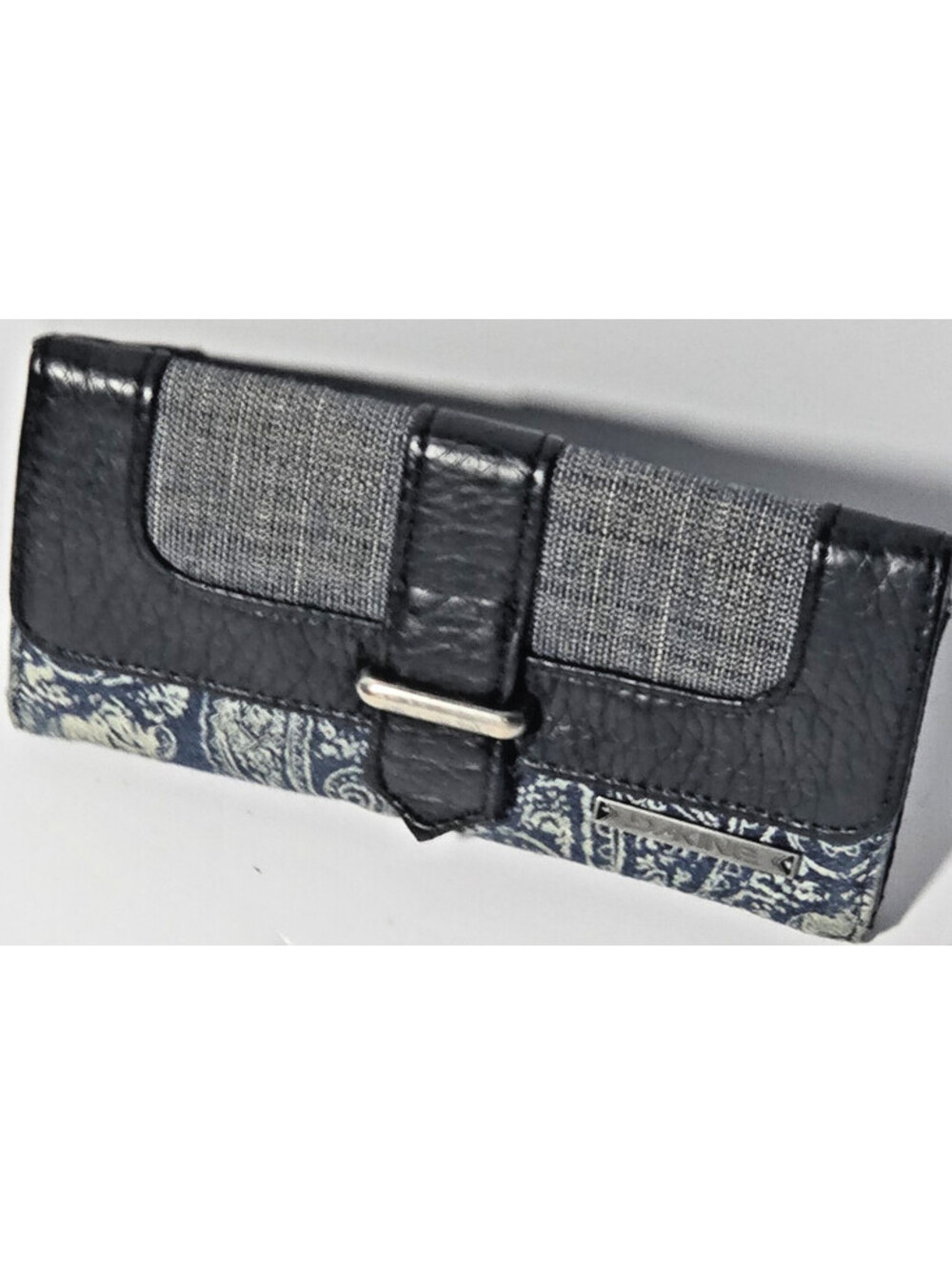 Boho Blue Paisley Dakine Penelope Makani Wallet Blue Paisley Fold Clutch